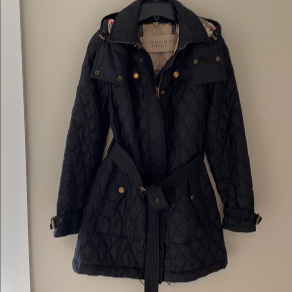 Burberry Jackets & Blazers - Burberry Finsbridge Quilted Rain Jacket size M